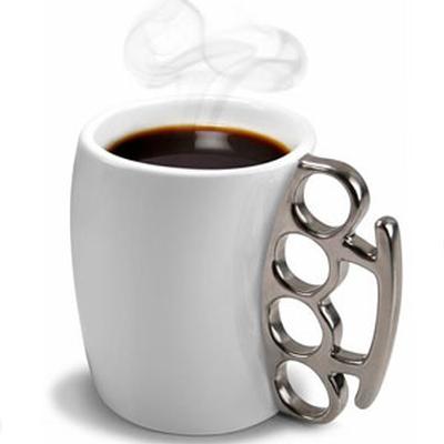 Click to get Fisticup Brass Knuckles Mug