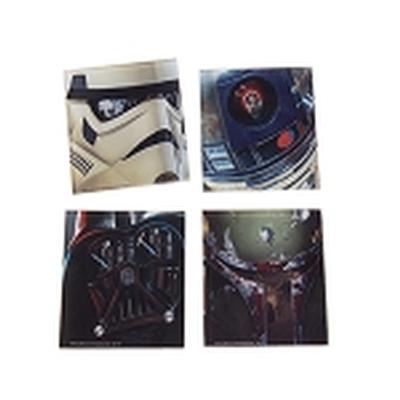 Click to get Star Wars 4 pc Glass Coasters Set