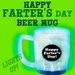 Happy FARTER'S Day Light-Up Beer Mug